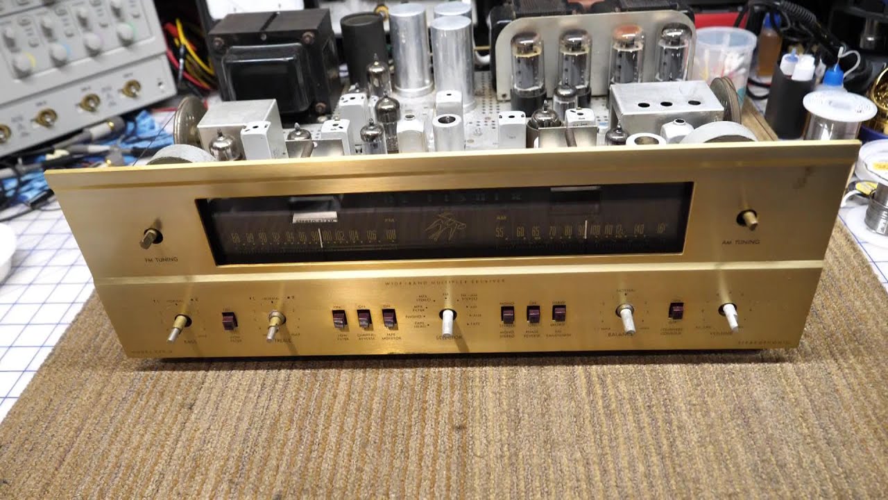 Fisher 800-B Part 1 -  Amp Driver Stage - Theory, Testing and Modification
