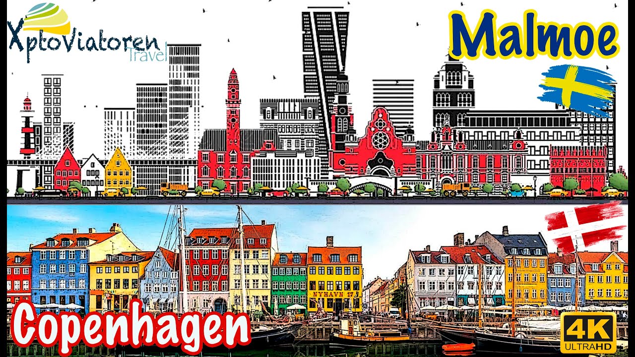Malmoe and Copenhagen | 4K | Christmas Markets, Museums, Tivoli and a lot more!! | Xptoviatoren