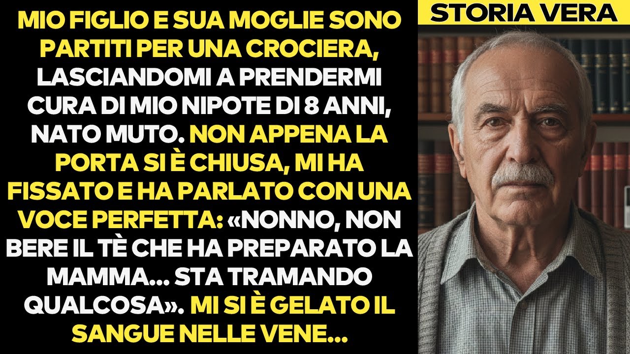 Il Mio Nipote “Muto” Ha Parlato Dopo Che I Genitori Sono Andati. Mi Ha Salvato La Vita