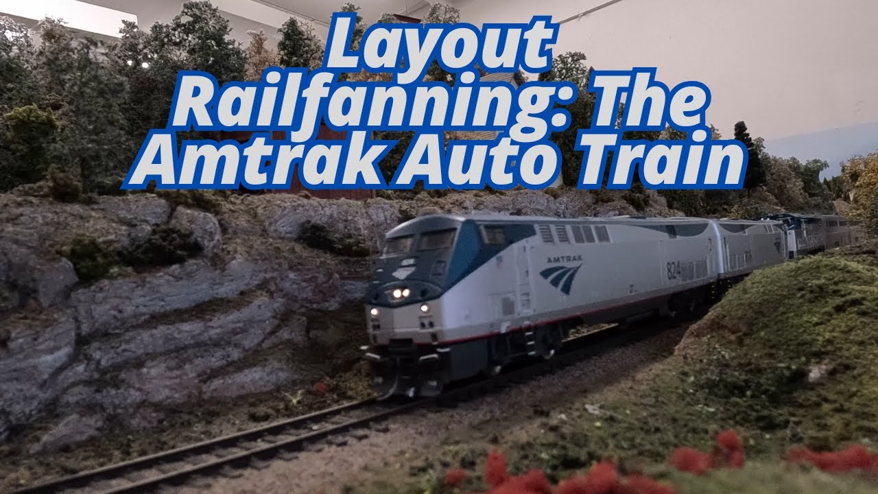 The Amtrak Auto Train HO Scale