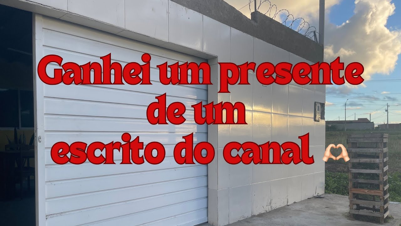 Pessoal como existe pessoas boas nesse mundo, muito feliz com o presente