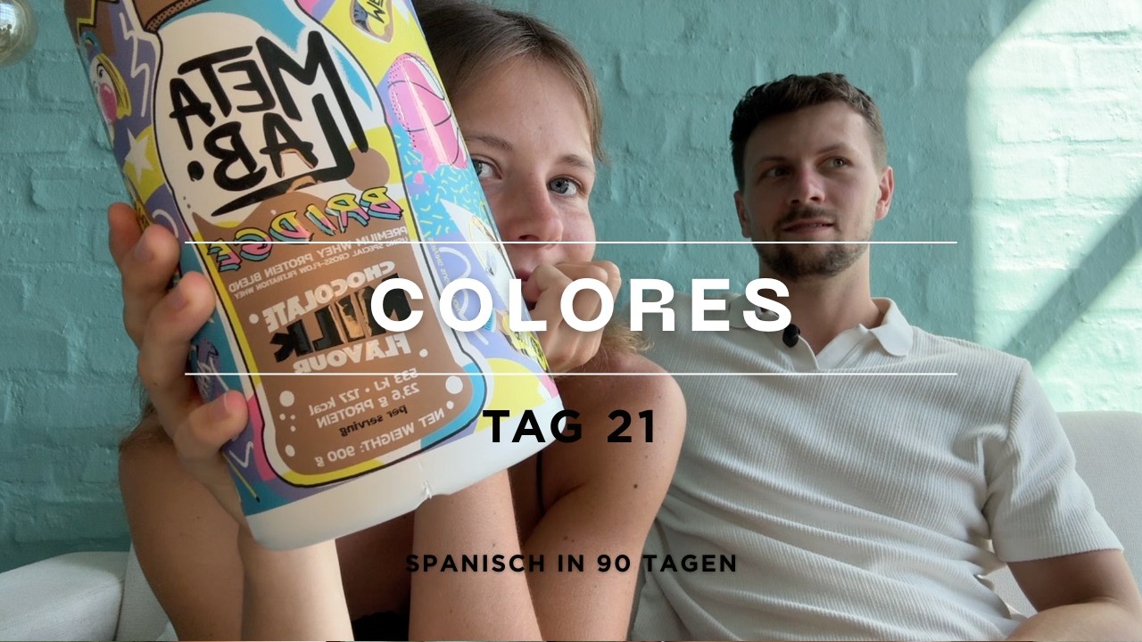 Spanisch lernen - Tag 21 - colores