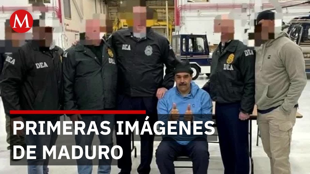 Primeras im&aacute;genes de Nicol&aacute;s Maduro en la oficina de la DEA; ser&aacute; imputado por narcoterrorismo