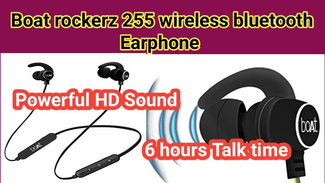 Boat rockerz 255 wireless earphone | hd sound | Tamil store | in Tamil