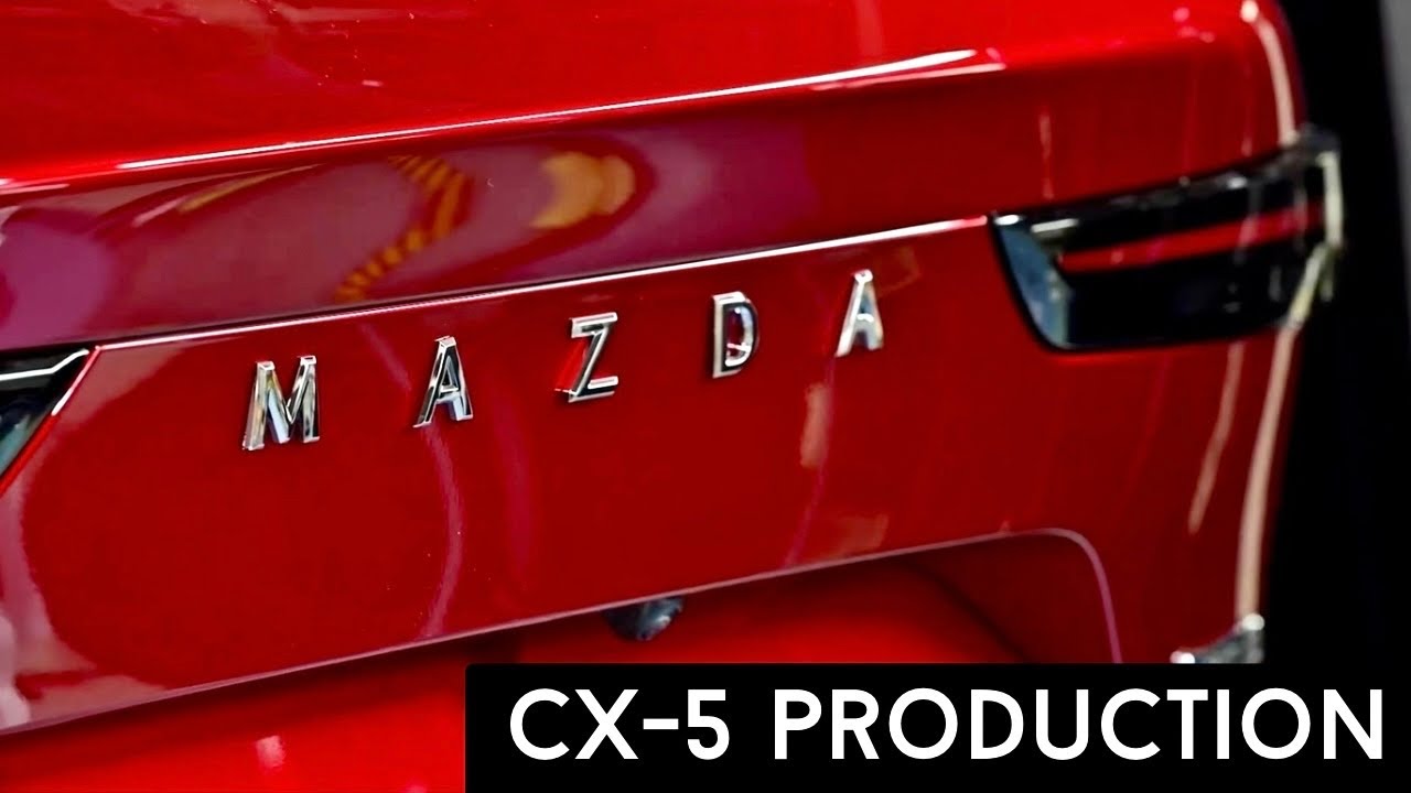 Mazda CX-5 Конвейер в Японии | Завод в Хиросиме