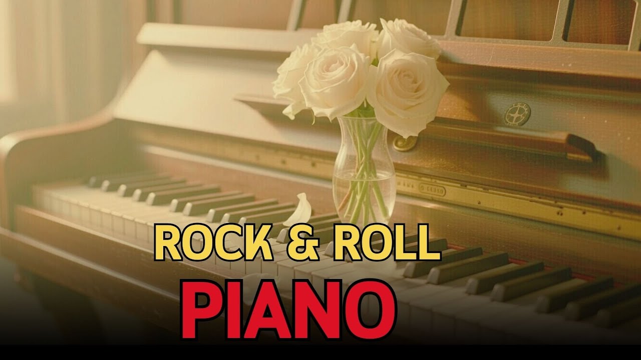Soft 1950s Rock & Roll Piano – Piano Music Mix