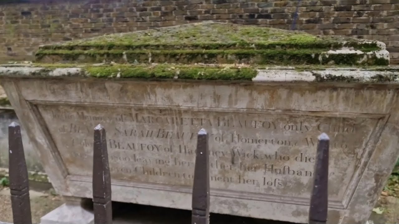 St John-at-Hackney Churchyard Tour = Part 5. West Indies Slave Traders = & The Hackney Phalanx ⬇️