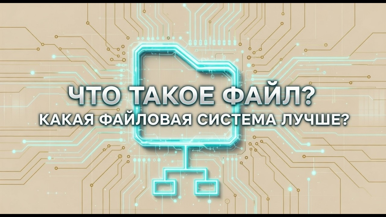 Как компьютер хранит данные? Файлы и файловая система.