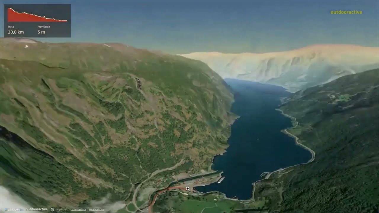 Myrdal til Fl&aring;m via Rallarvegen ∆ hiking trails ∆ 3d-trail.com/norway/