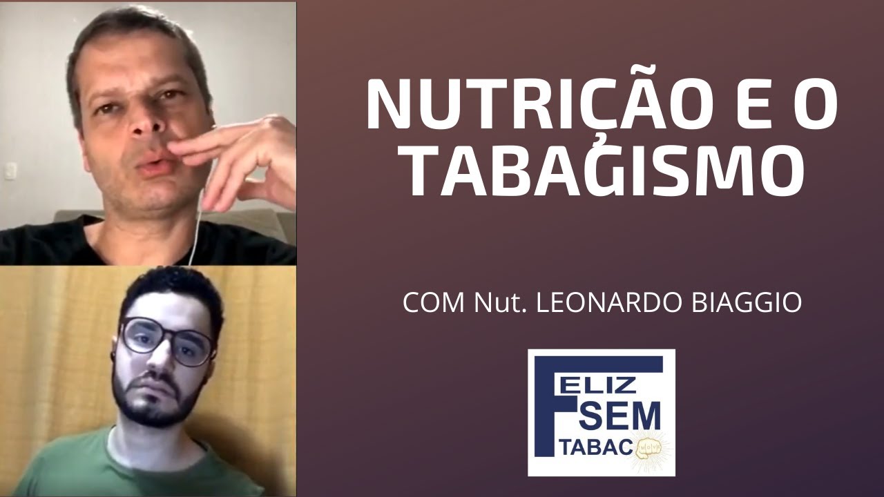 LIVE #14 - Nutrição e tabagismo