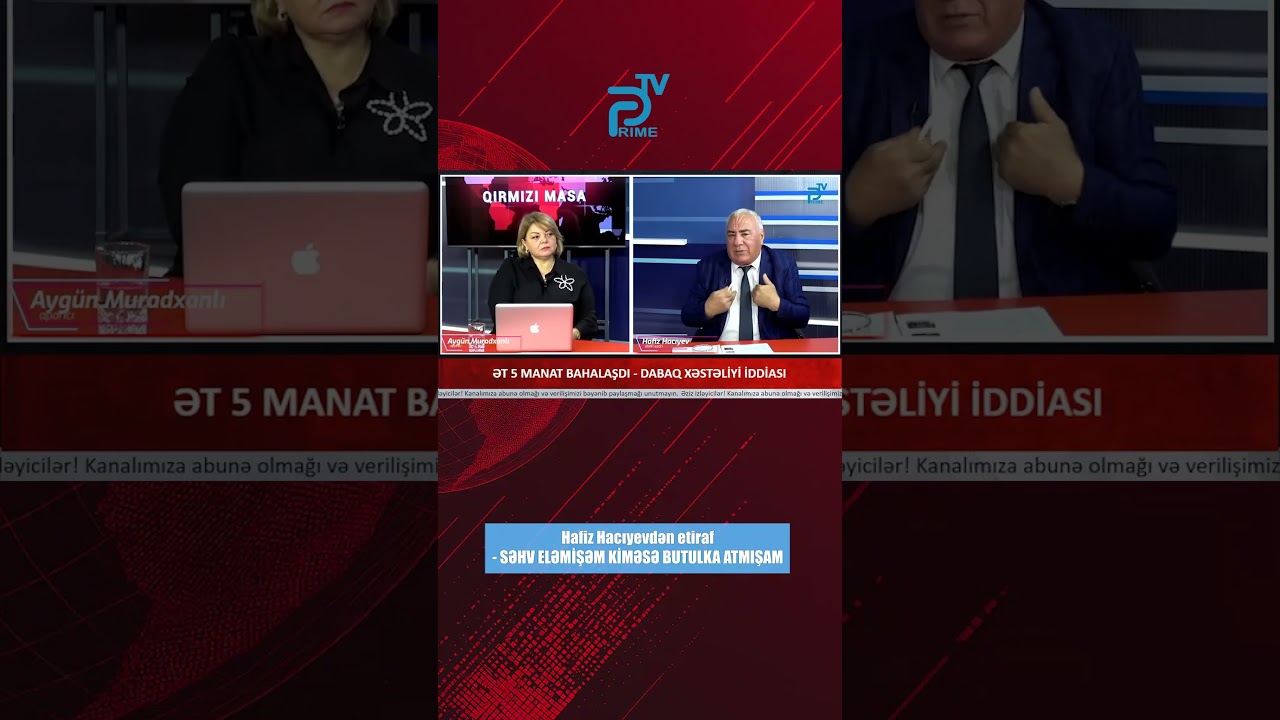 Hafiz Hacıyevdən etiraf - SƏHV ELƏMİŞƏM KİMƏSƏ BUTULKA ATMIŞAM