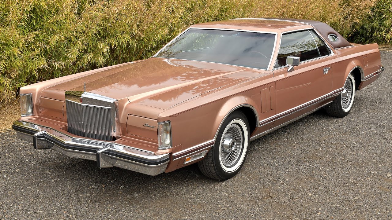 Why The 1977-1979 Lincoln Mark V Was The Best 2 door Luxury Car Of The 1970s