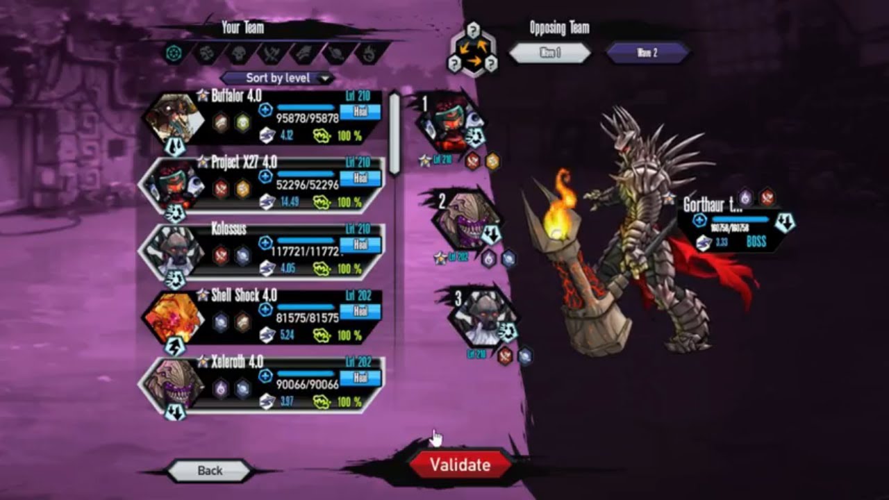 Mutants Genetic Gladiators (Giga Division Stage 2 Boss) Fight 9