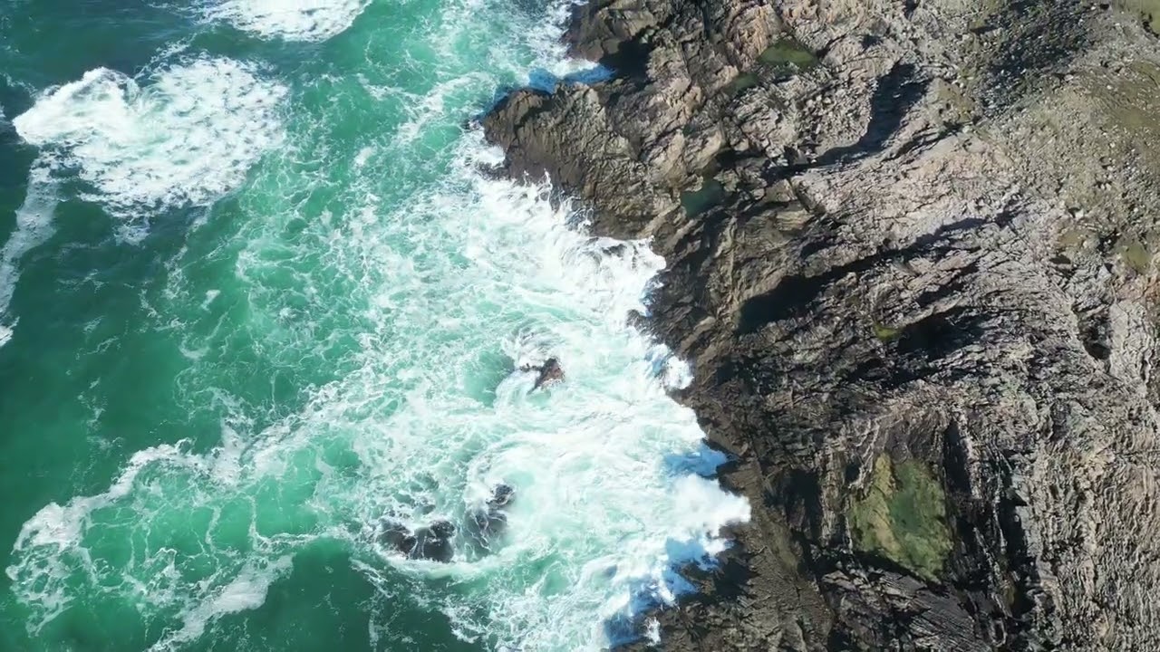 Donegal, Ireland # Atlantic Ocean #drone