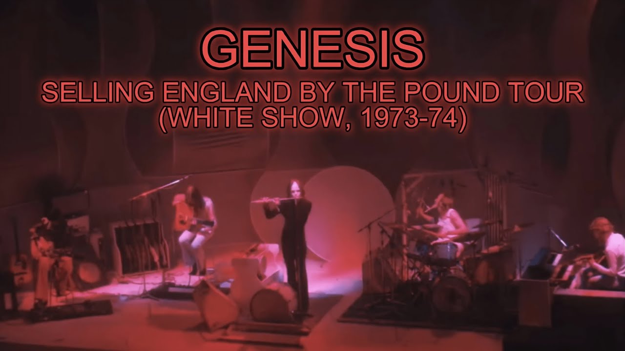 Genesis - Selling England by the Pound Tour (White Show) - Custom Footage