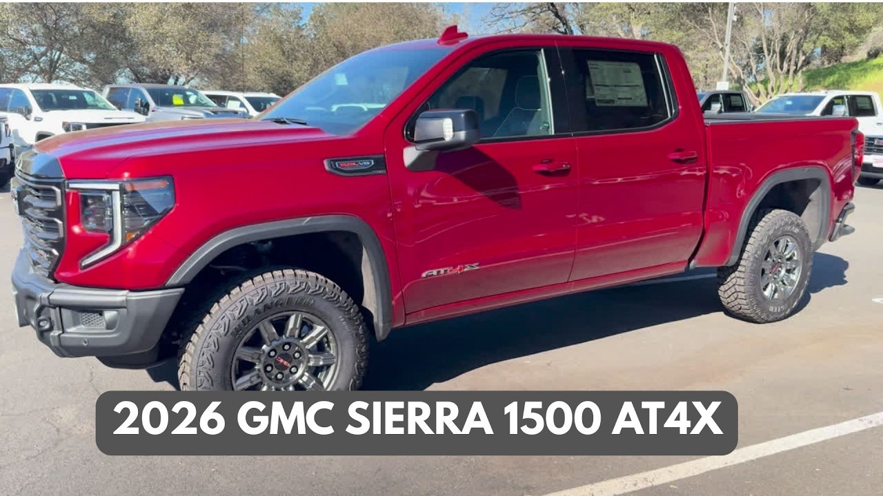 2026 GMC Sierra 1500 AT4X