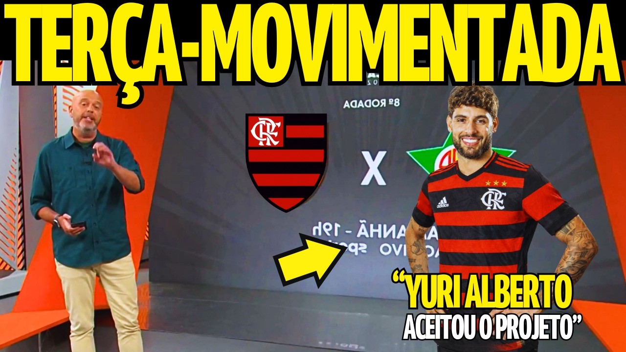GLOBO ESPORTE RJ 17/03! YURI ALBERTO DE REPENTE NO FLAMENGO! CONVOCADOS DO FLA! NOTICIAS DO FLAMENGO