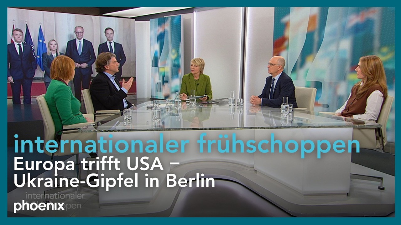 internationaler fr&uuml;hschoppen: Europa trifft USA &ndash; Ukraine-Gipfel in Berlin | 14.12.25
