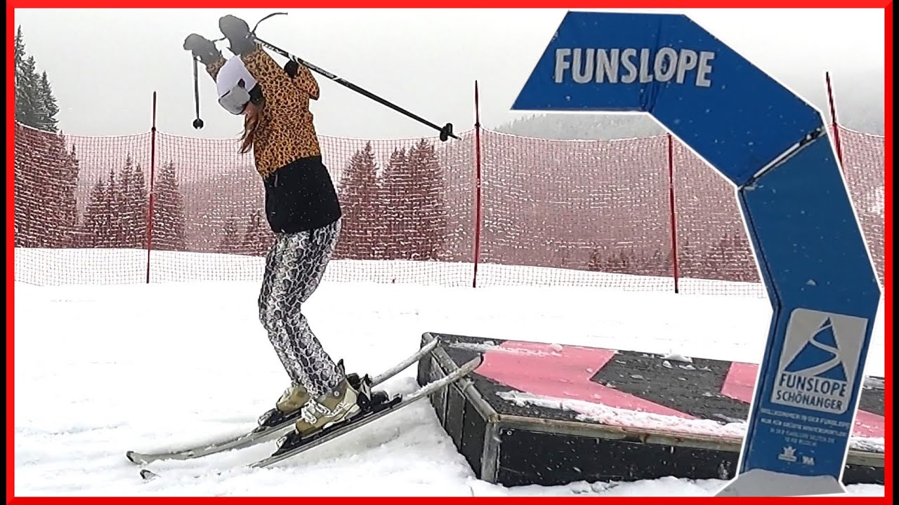 FUNPARK MARIA ALM EN GEITEN OP DE BERG TIJDENS SKIËN😲 #156