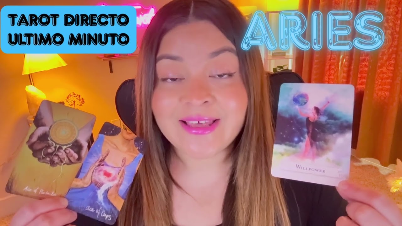 ARIES♈️Esto pasará en menos de 24 Horas!⏳ Te pondrás de lo mas contento!🔮 #tarotáries 