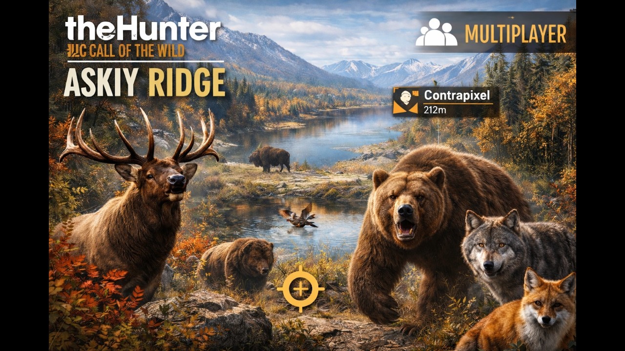 Multiplayer-Jagd auf Askiy Ridge | The Hunter Call oft the Wild