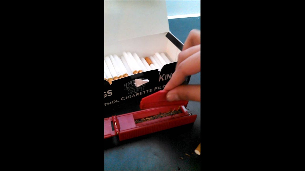 How to use a zig zag king tobacco injector
