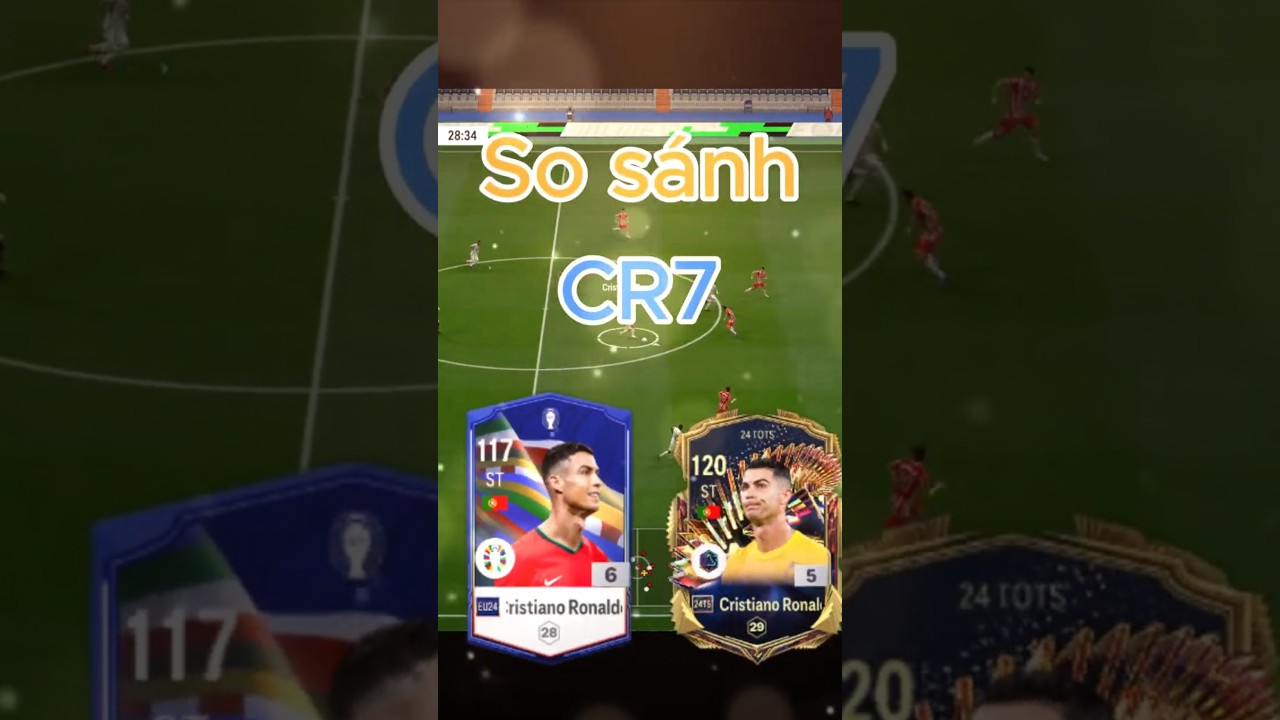 So s&aacute;nh CR7 m&ugrave;a 24 EURO v&agrave; 24TOTS