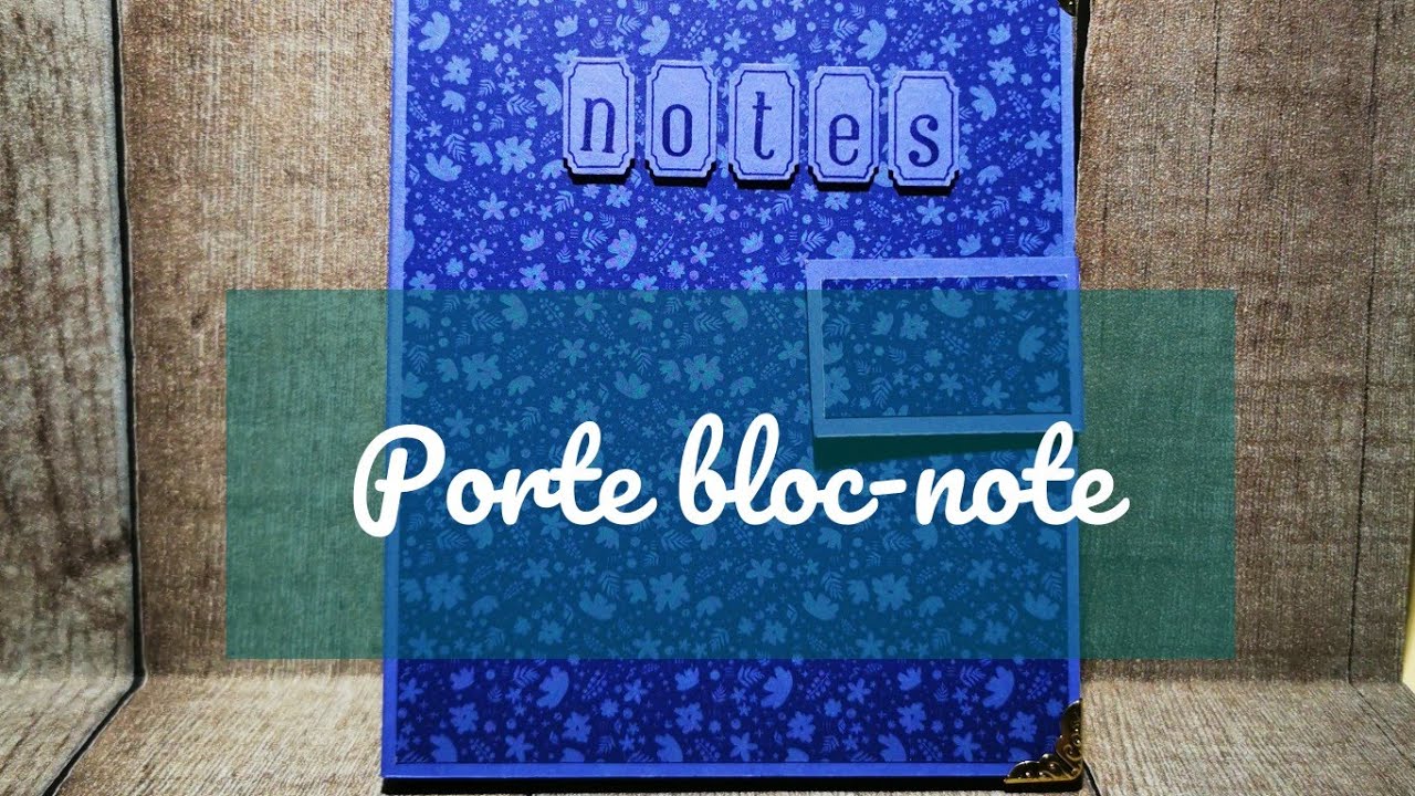 Porte bloc note pour mon sac à main...
