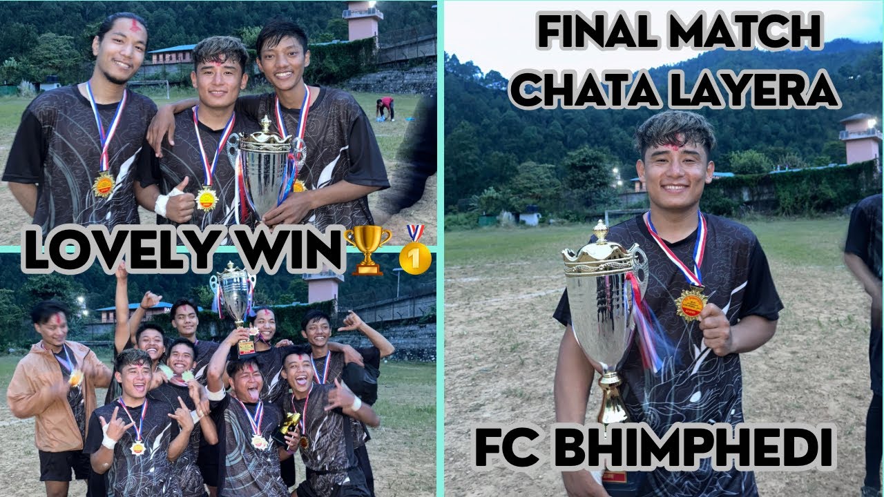 Last game Dashain cup 🏆final match/lovely 🥇 win/🥰FC BHIMPHEDI🥰/