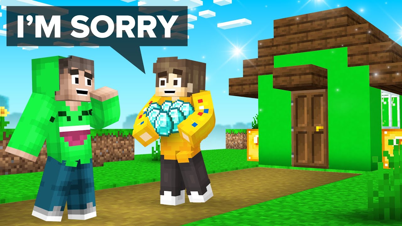 I Gave JELLY Diamonds In Minecraft! (Squid Island)
