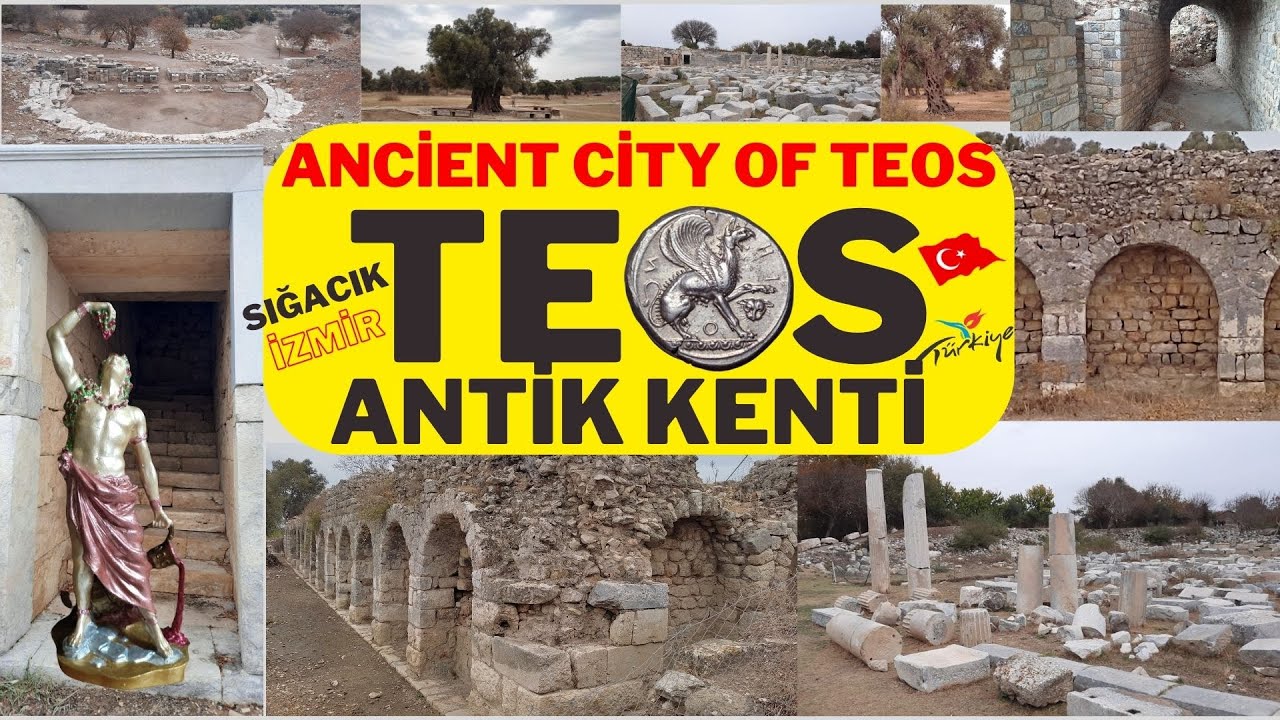 TEOS ANTİK KENTİ - ANCİENT CİTY OF TEOS - Sığacık - Seferihisar - İZMİR / TURKEY