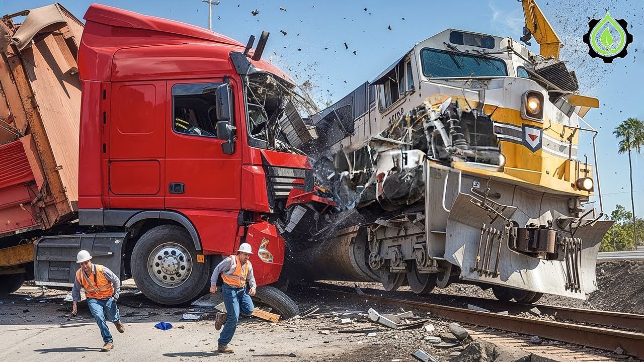 Dangerous Idiots Truck & Heavy Equipment Fails Compilation | Extreme Truck Idiots at Work #105