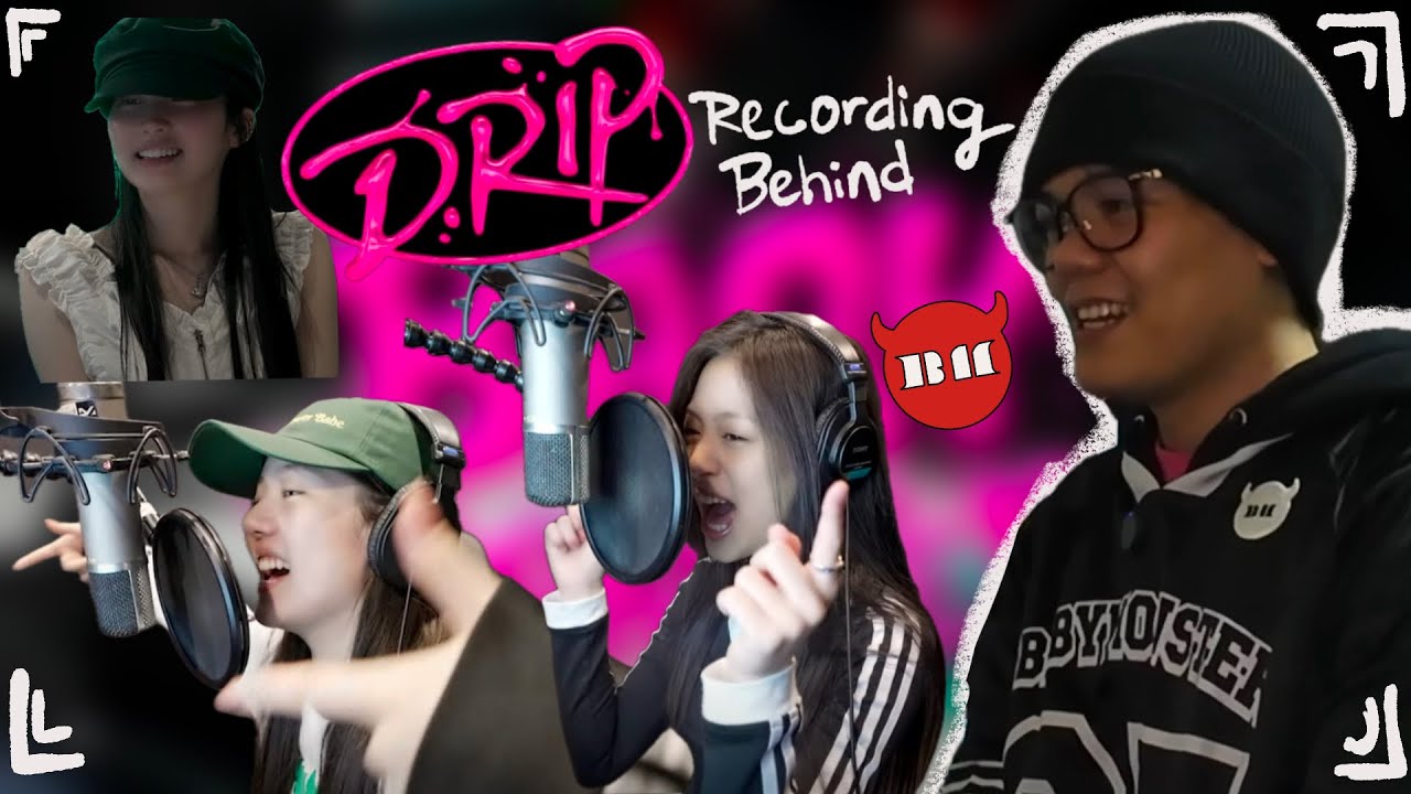 BABYMONSTER - 'DRIP' RECORDING BEHIND REACTION