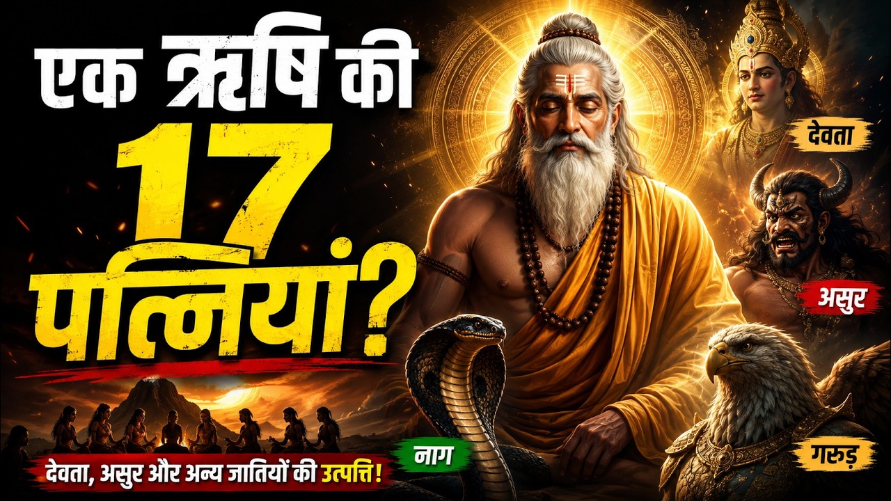 महर्षि कश्यप का वंश: सभी जातियों के जनक | Family Tree of Kashyapa: Father of All Species
