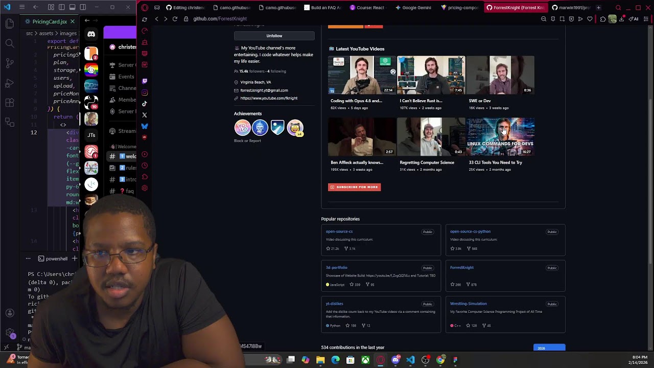 Coding Everyday until I become a Web Dev | Day 95 - Valentine's Day