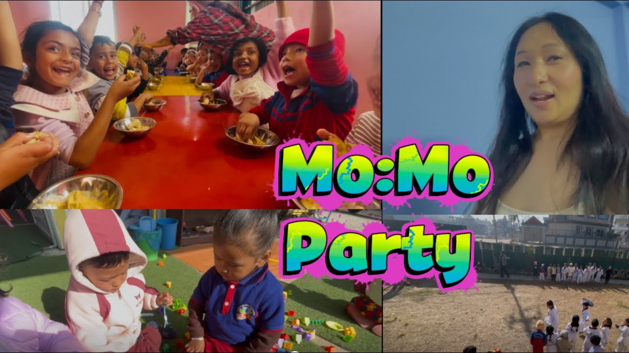 Tiny Tummies, Big Smiles // Momo Party at Vajra Ankuram Kindergarte