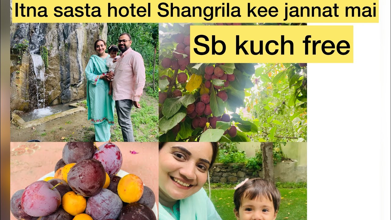 Sasta Tareen hotel / Shangreela ma itna sasta hotel wo b jannat mai/ Free k Fruits 🍎