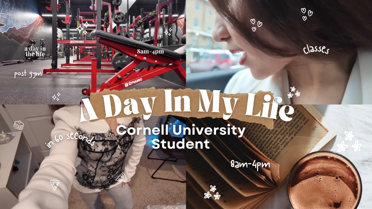 Day in the Life of a Cornell Student, Founder, & Model in 60 Seconds
