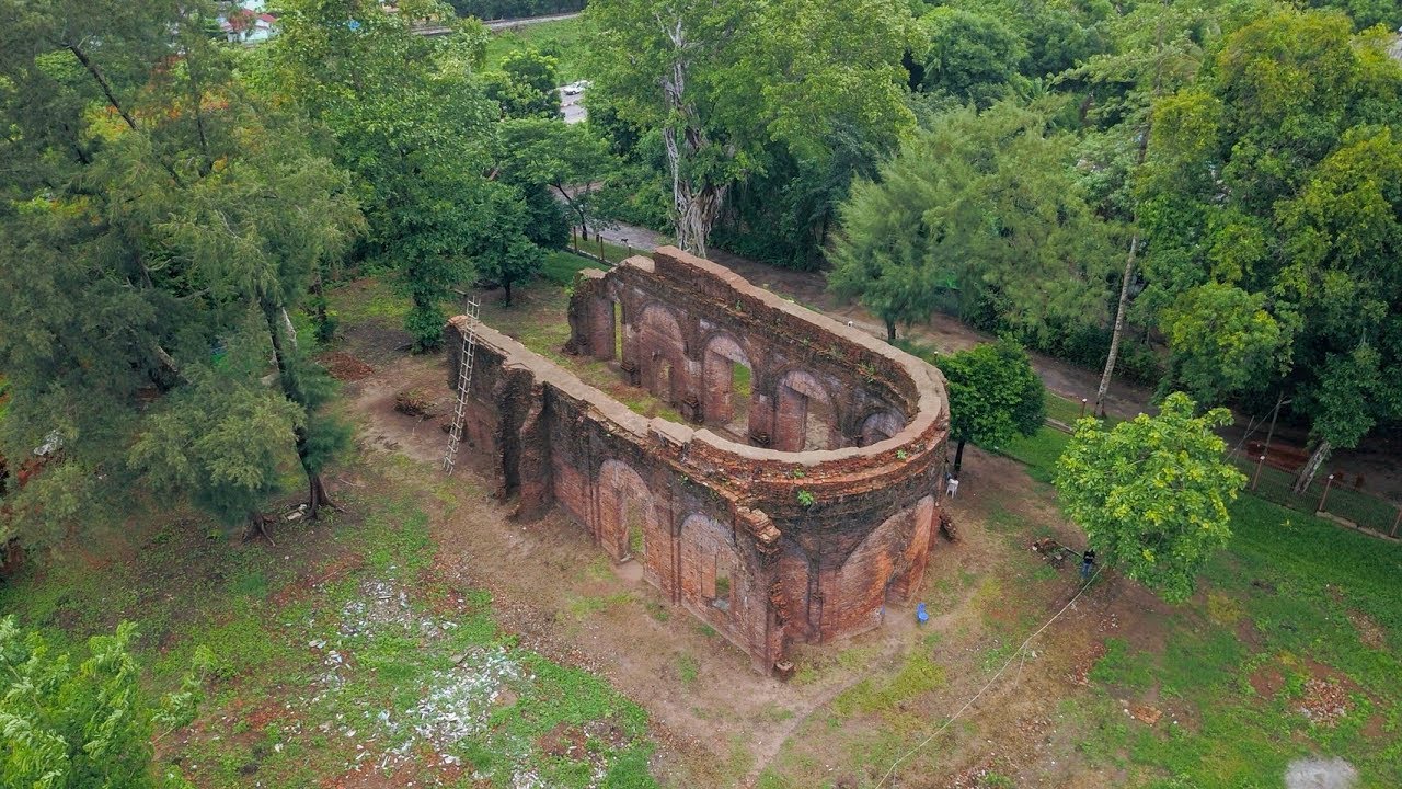 Ancient Portuguese Church , Thanlyin, Myanmar