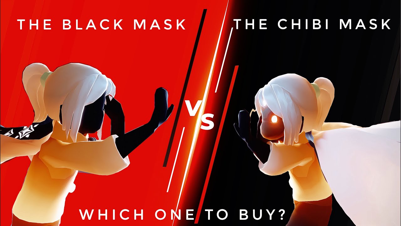 CHIBI MASK OR BLACK MASK? | BEST BUY REVIEW - BEGINNERS GUIDE | sky children of the light |Noob Mode