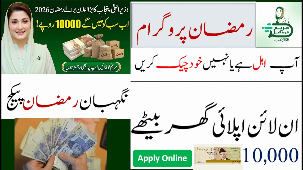 Maryam Ko Batayn App Ramzan Package Check karne ka tarikaNigehban Card