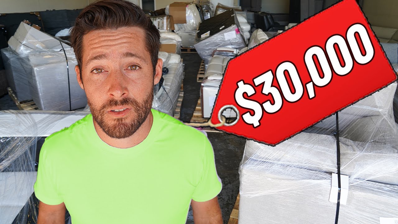 Я купил поддоны Costco Return Pallets на сумму 30 000 долларов.
