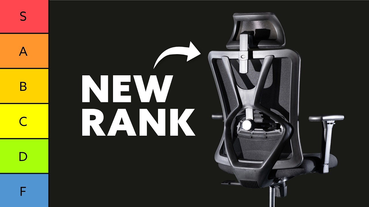 Ticova Ranked l Office Chair Comfort Tier List