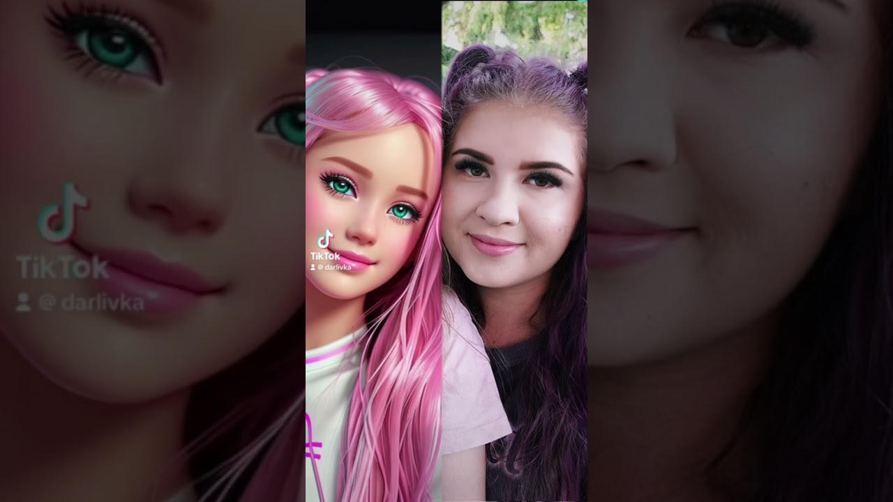 TIKTOK POKAZUJE JAK WYGLĄDAŁYBYŚMY JAKO BARBIE&hellip; #shorts