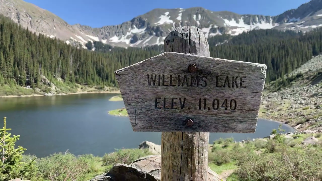 Williams Lake Hike, Taos Ski Valley, New Mexico - June 2024