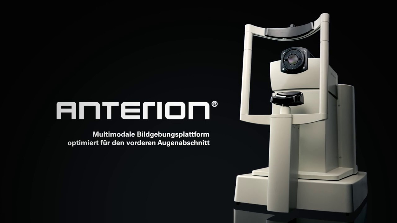🇩🇪 Multimodale Bildgebungsplattform optimiert f&uuml;r den vorderen Augenabschnitt | ANTERION