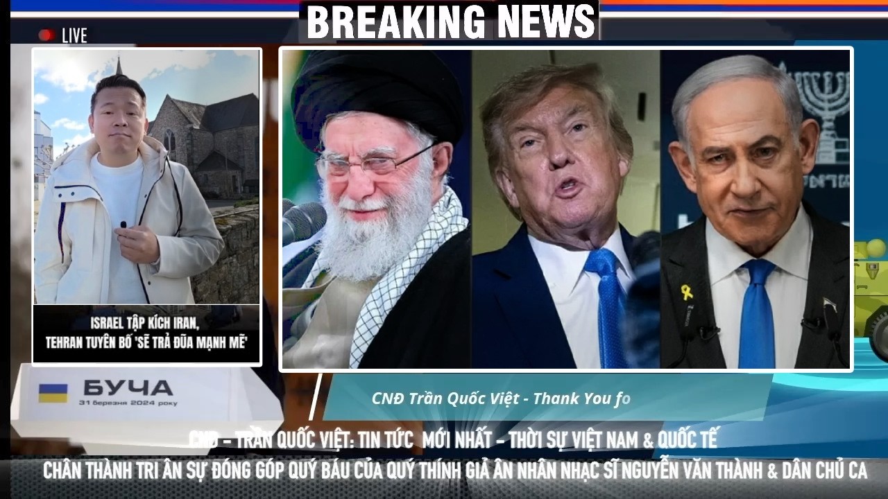 Rung chuyển Trung Đông: IRAN phản đòn vào Do Thái và căn cứ Mỹ - Ngày 01/03/2026...