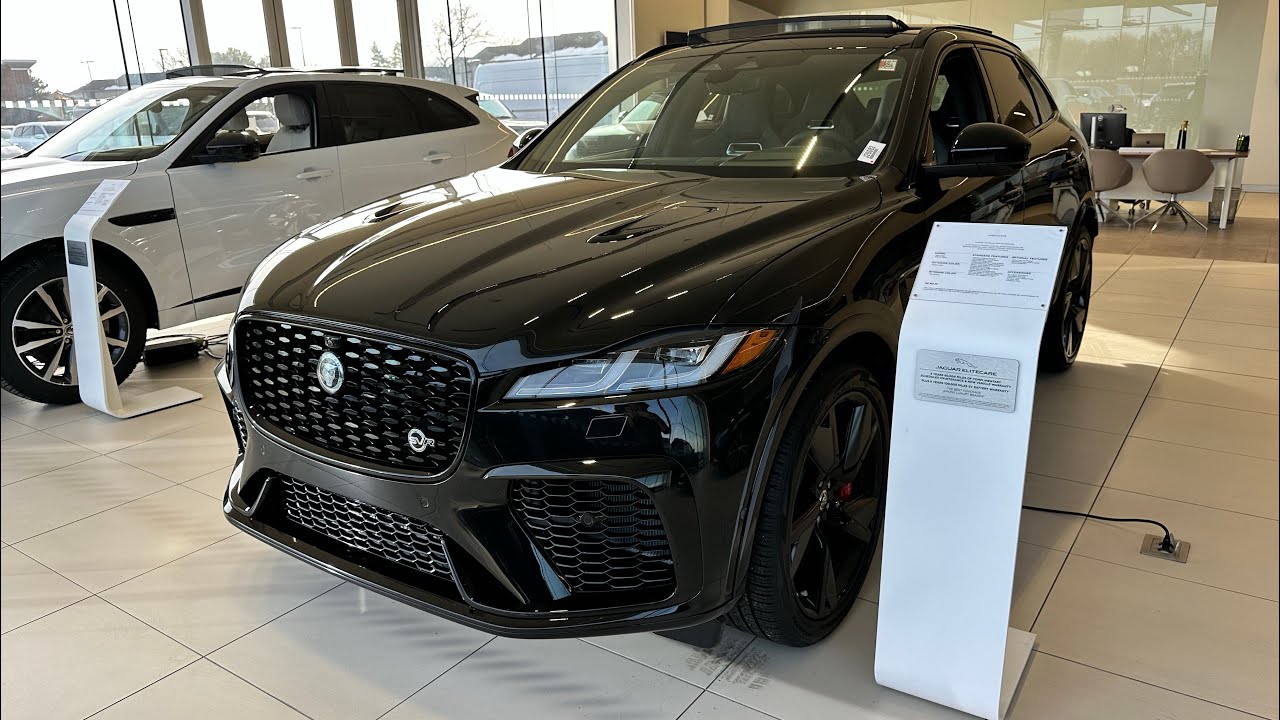 Here’s a look at the 2026 Jaguar F-Pace SVR 575 Edition
