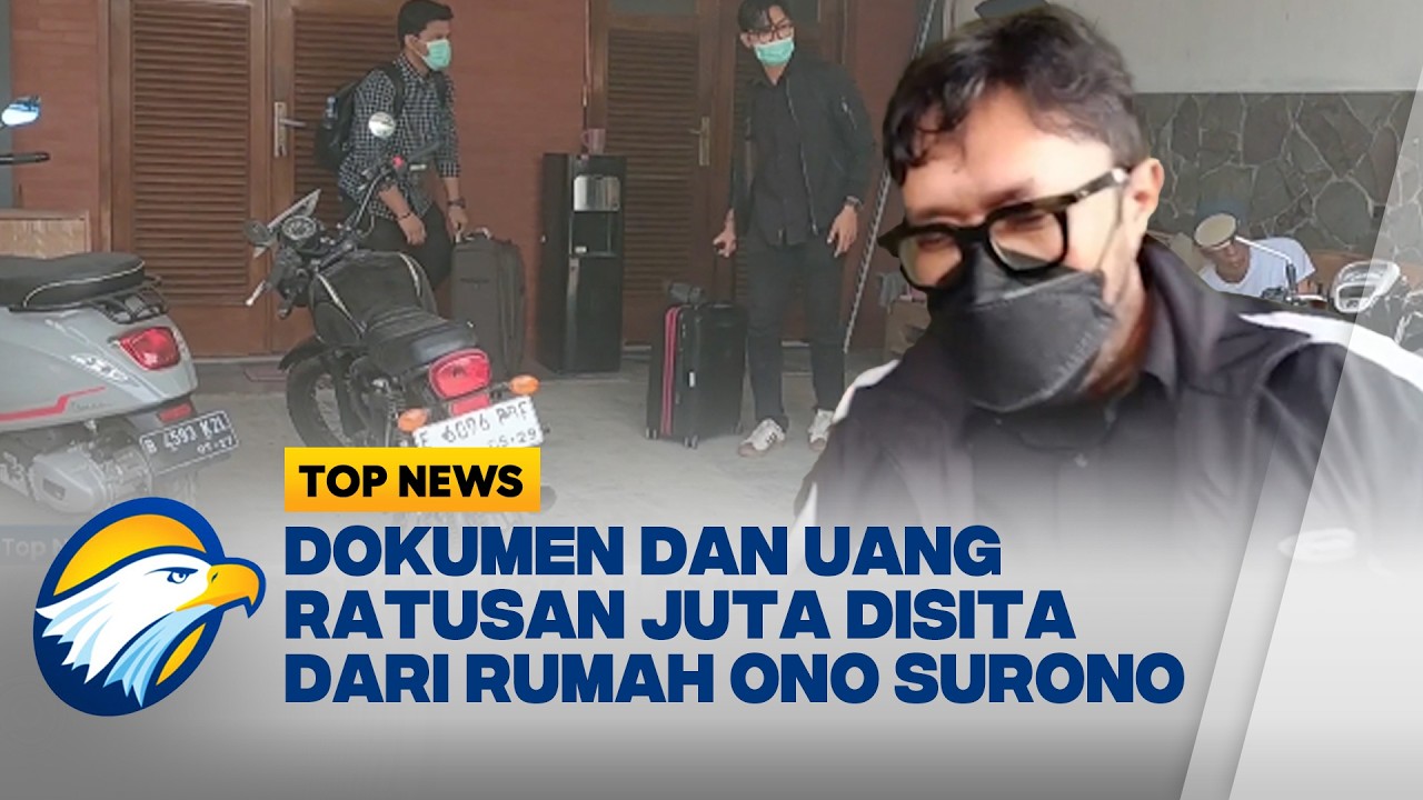 Rumah Ono Surono Digeledah KPK, Temukan Bukti Suap - [Top News]