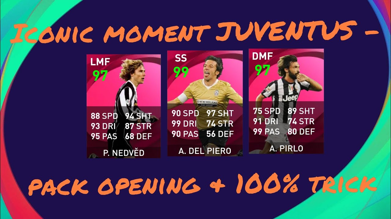 Iconic moment JUVENTUS - pack opening & 100% trick | Иконик момент ЮВЕНТУС - пак опенинг